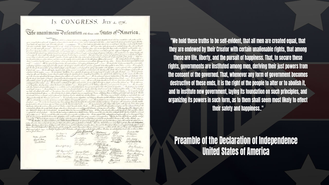 Understanding What it Means to Alter or Abolish a Destructive Goverment as Stated in the Declaration of Independence